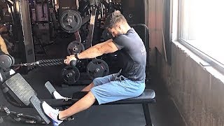 Mid-Trap and Rhomboid Stretch – Pec Dec Flye