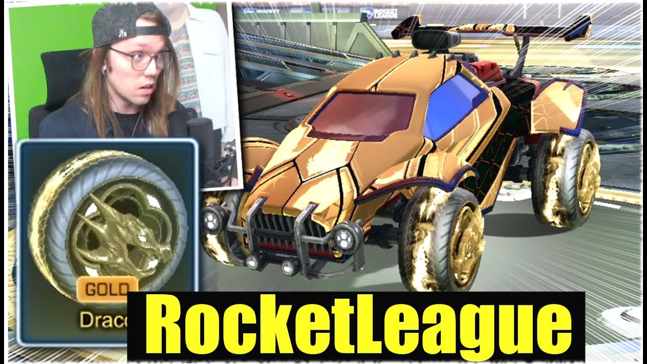 ES GIBT ENDLICH GOLDENE DRACO REIFEN! Rocket League [Deutsch/German