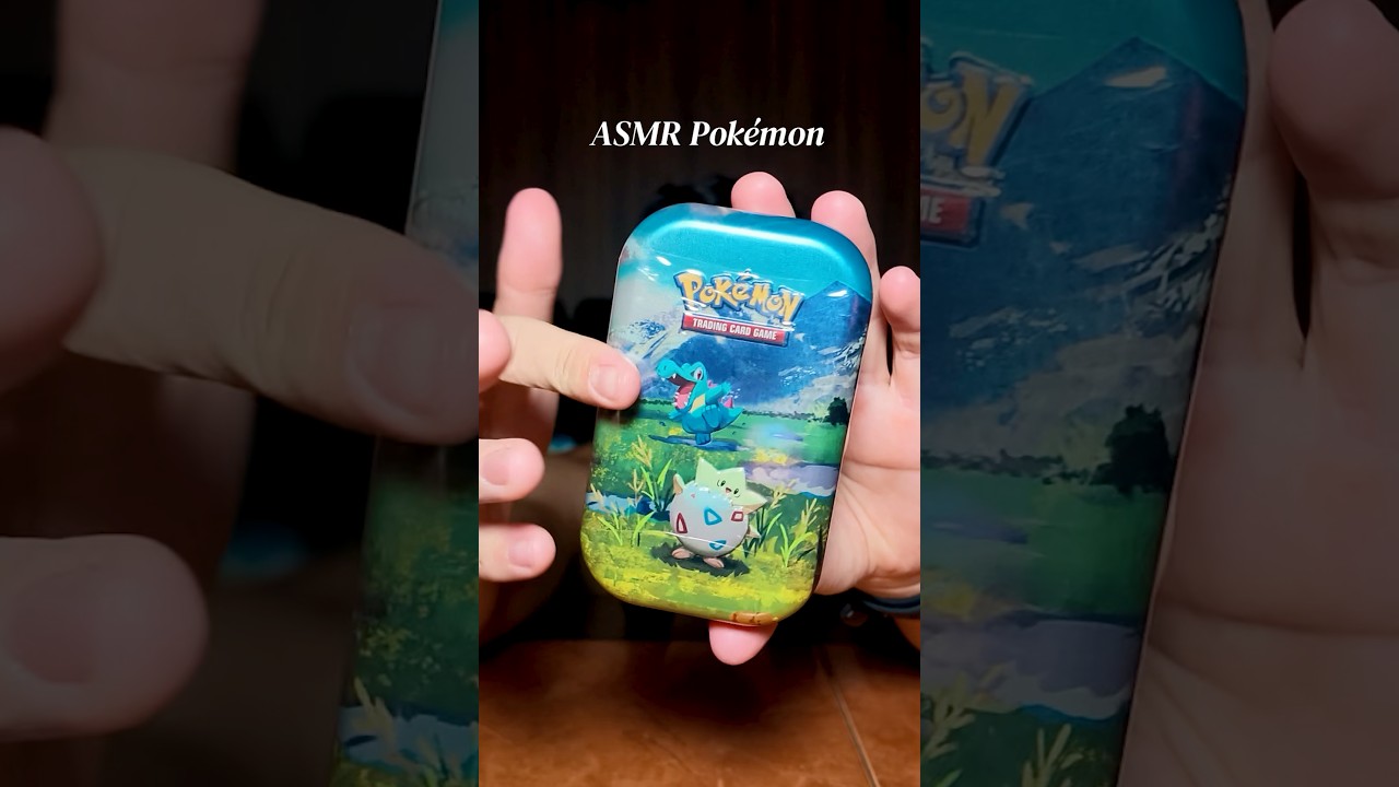 ASMR Pokémon #asmr #pokemon #nintendo #pokemoncards #tcg