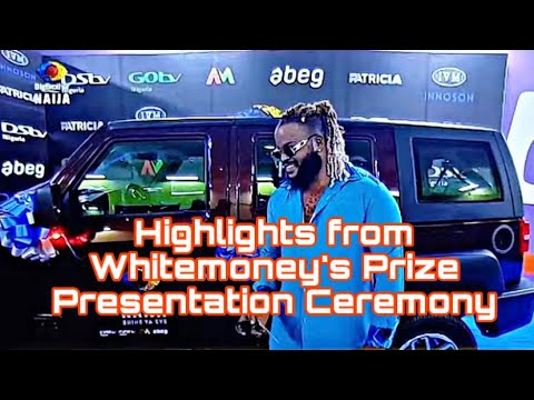 Whitemoney Winner Of BBNaija 2021 Shine Ya Eye Season 6 Prize Presentation Ceremony Highlights