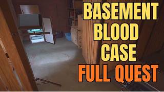 Forensics: Crime Scene Detective - Basement Blood Scare Case | Full Quest Walkthrough screenshot 2