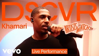 Khamari - These Four Walls (Live) | Vevo DSCVR Artists to Watch 2024