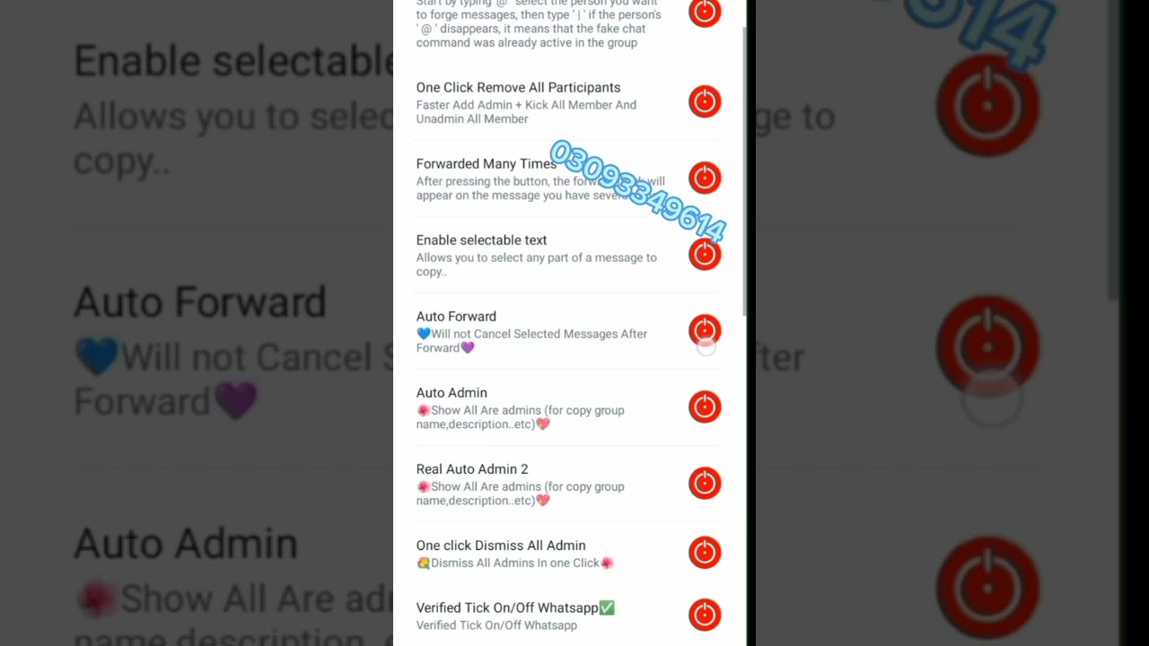 km WhatsApp setting 💝💝🤳