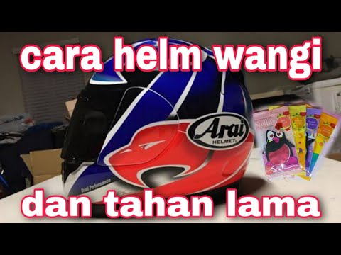 Update Cara helm wangi dan tahan lama