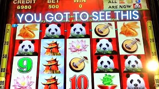 HUGE WIN FREE GAMES ON WILD PANDA SLOTS AT CHOCTAW CASINO screenshot 4