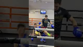 Тренировочные бои по Кикбоксингу в Maxx Fight Gym. Игорь Мирутенко