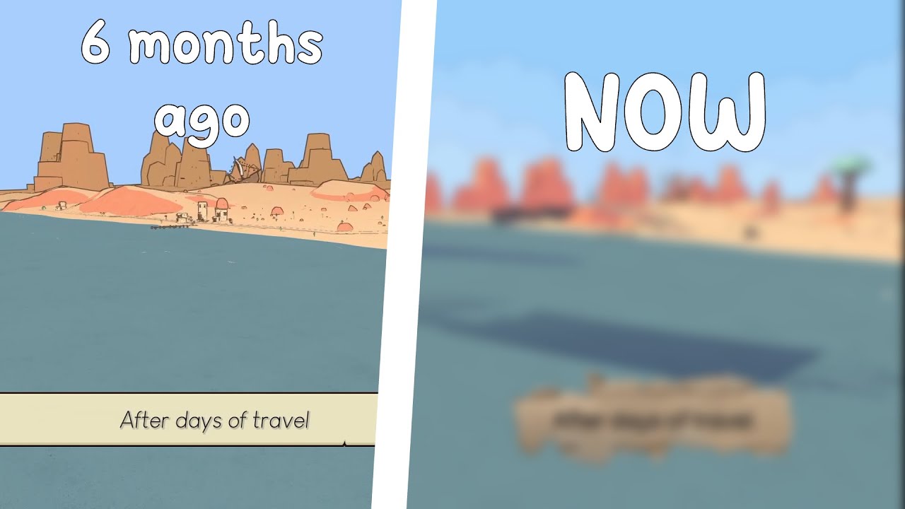 6 Months Ago VS NOW: My Game's Demo | Side-by-Side Comparison - YouTube
