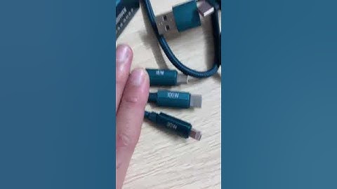 Cáp sạc nhanh đa năng 3in2 Remax RC-C012 100W Dây 1M Sạc Nhanh 3 Đầu IP - Micro - Type C