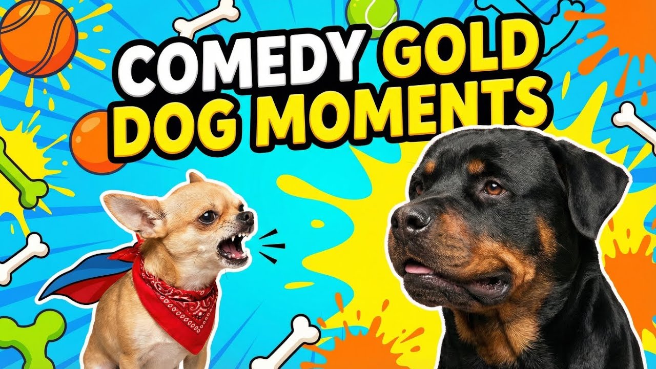 The Loudest Chihuahua vs The Chillest Rottweiler 🤣