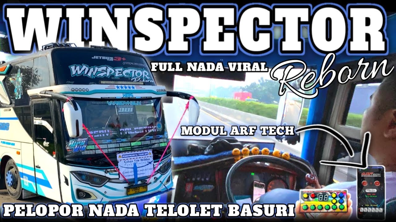 [ BUS FENOMENAL ] WINSPECTOR FULL NADA VIRAL #bus #busmania