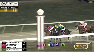 RACE 5 PROGRAM 1 3 2026
