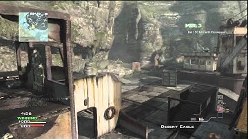 MW3 2 Piece On Aground 1v1 Face-Off (Trickshot