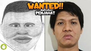 SEGERA LAPORKAN JIKA MELIHAT ORANG INI!! Line Up [INDONESIA] ~Skill Melukis Sketsa Wajah!