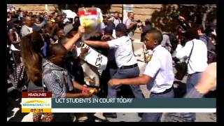 29 UCT students appear in Cape Town Magistrate's court on Wednesday