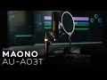 Обзор и тесты микрофона Maono AU-A03T + звуковая карта BEHRINGER U-PHORIA UMC202HD