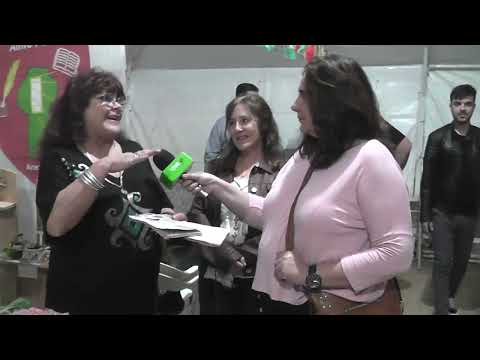 Entrevista al Stand del Cenma de Alicia entrevista a la Directora Silvia Reziale y a la Coordinadora