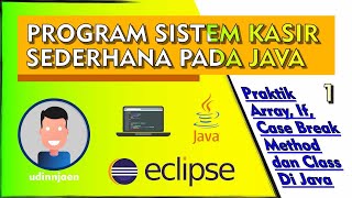 Sistem Aplikasi Kasir Sederhana Menggunakan Java - Bag 1