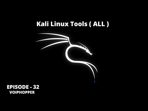 Kali Linux Tools (All) : Episode 32 | Vulnerability Analysis| VoIP Tools | voiphopper | Tamil