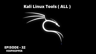 Kali Linux Tools (All) : Episode 32 | Vulnerability Analysis| VoIP Tools | voiphopper | Tamil