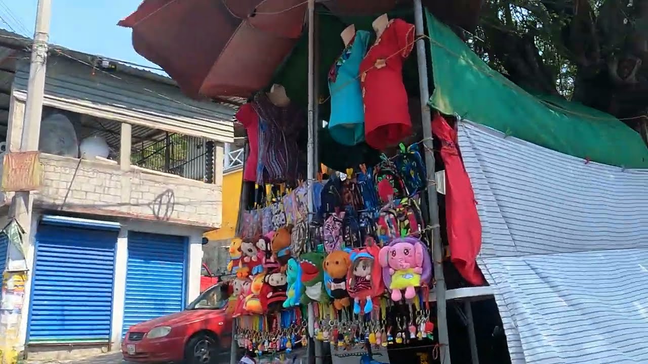 Saliendo del Mercado del Coloso a la Sabana, Nos perdimos :(