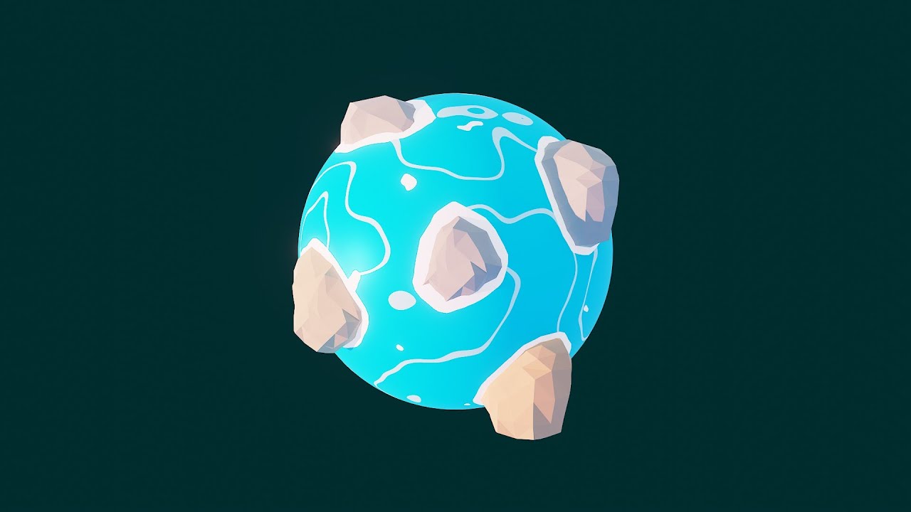 Blender rocedural stylized water foam shader YouTube