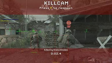 COD4 MW [Multiplayer] - Server gameplay with hacks #6 (1080p 60Fps)