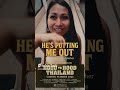 He put me out