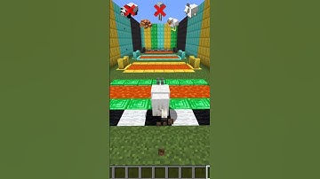 Minecraft Lava Jump Challenge: Will Every Mob Survive? #Shorts