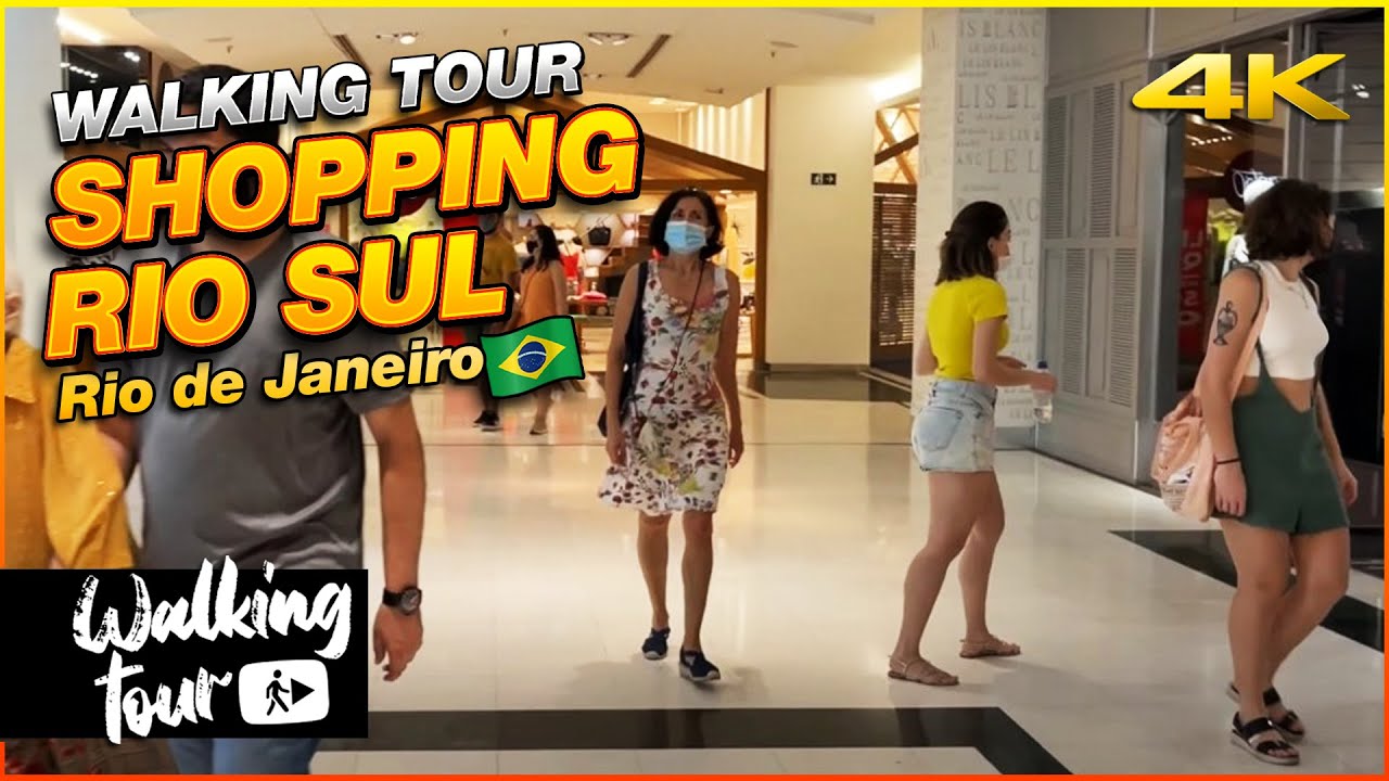Walking Tour in Rio Sul Mall 4K  🇧🇷  Rio de Janeiro Brazil