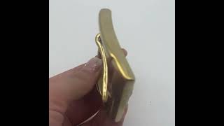 Solid Brass Buckle Leather Belt Buckle T006.mp4