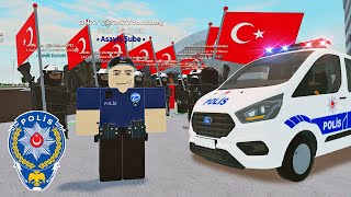 TÜRK POLİSİ OLDUM ! ROBLOX TÜRK POLİSİ OYUNU screenshot 5