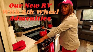 Open Range 322RLS /Our New RV/A Travel Trailer With Fifth Wheel Amenities