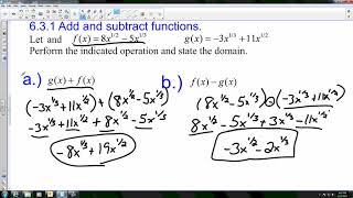 Celebrity 6.3 Perform Function Operations and Composition Profile