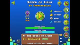 Speed of Light by TheRealSalad 100% Geometry Dash