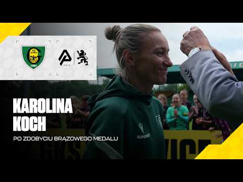 Karolina Koch po zdobyciu brązowego medalu mistrzostw Polski (30.05.2026)