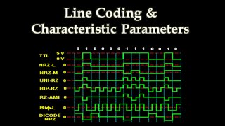 Communication Systems 116: Line Coding & Characteristic Parameters تشفير البيانات والمعلمات المميزة