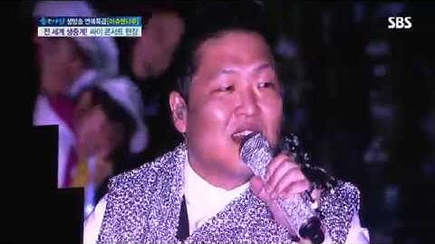 싸이 젠틀맨 콘서트현장