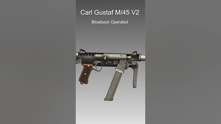 Swedish Submachine Gun (SMG) | Carl Gustaf M/45 V2 | How It Works