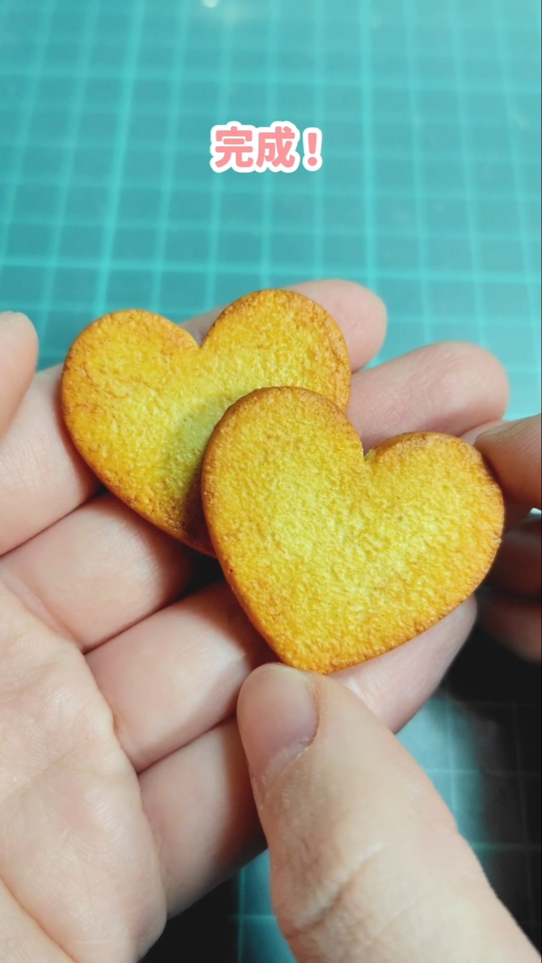 樹脂粘土でシンプルなクッキーを作ってみた #ハンドメイド #handmade