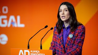 Ana Gabriela Cabilhas na Convenção Aliança Democrática