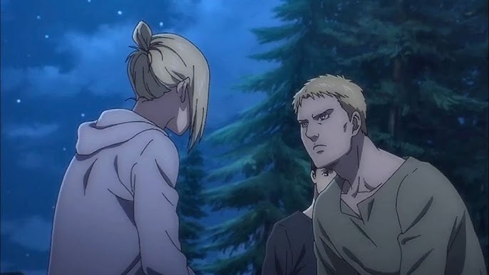 Eren vs Reiner & Porco  Attack On Titan 4 Temporada Parte 2