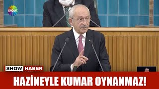 Hazineyle kumar oynanmaz!
