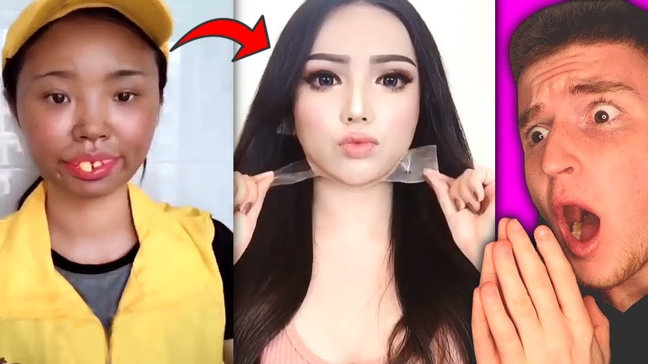 viral asian makeup transformation! (you wont believe it)