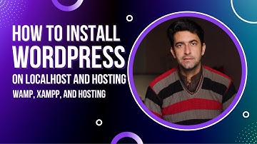 How to install WORDPRESS On Localhost WAMP, XAMPP, and HOSTING (Urdu/Hindi)