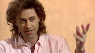Bob Geldof interviewed the day before Live Aid - Wogan - 12/07/1985