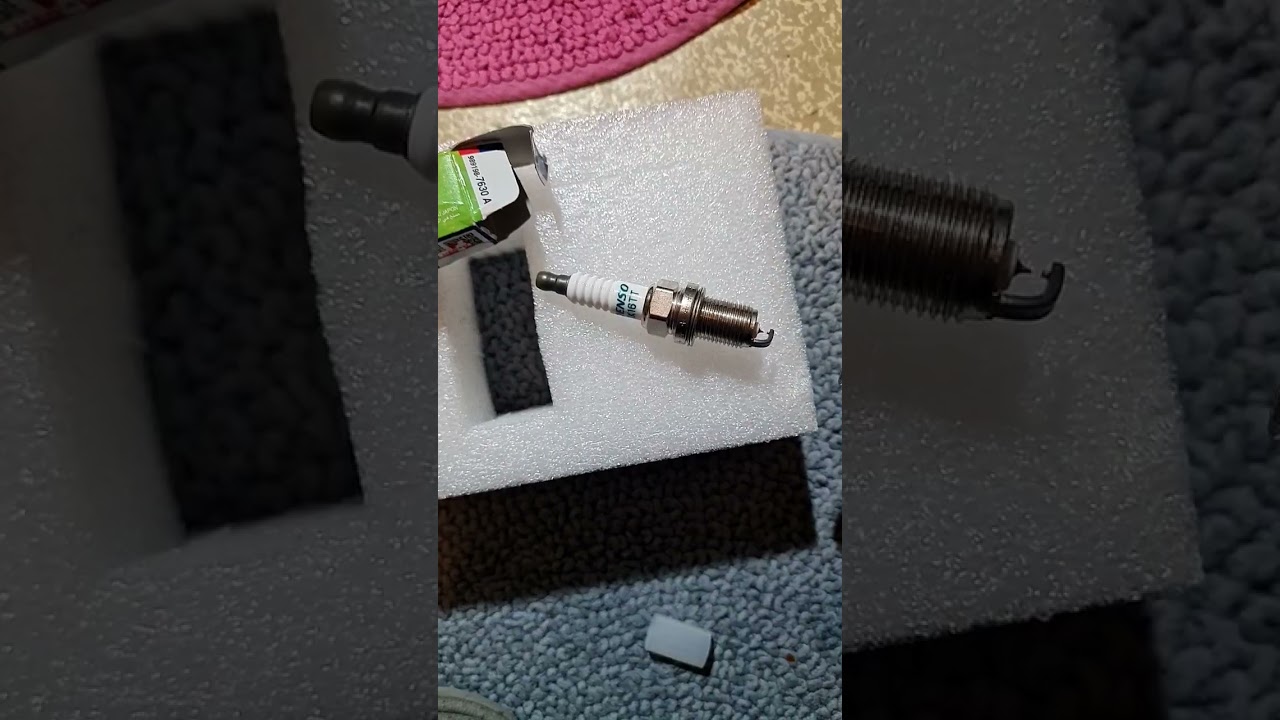 один из способов проверки оригинальности свечей зажигания от Denso