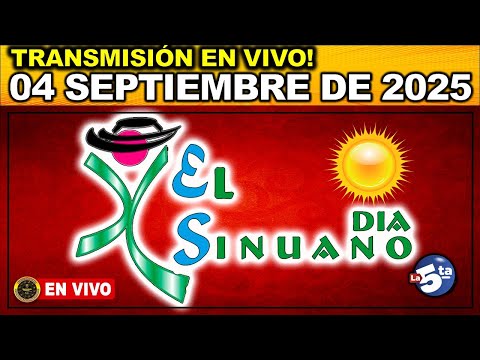 SINUANO DÍA: Resultado EL SINUANO DÍA JUEVES 04 de Septiembre de 2025
