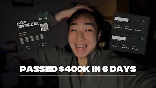 I passed a 400k FTMO phase one in 6 days | Weekly Vlog #2