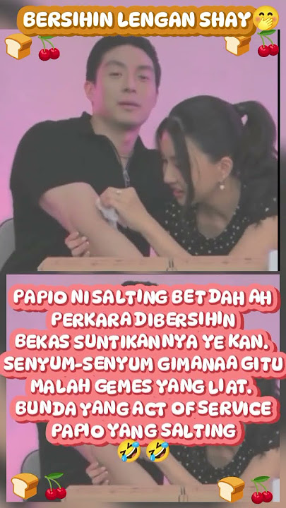 PAPIO SALTING BET DAH AH PERKARA BUNDA BERSIHIN TANGAN PAPIO🤣🤭 #sargio