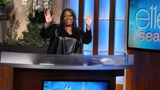 Loni Love Catches Up with Ellen